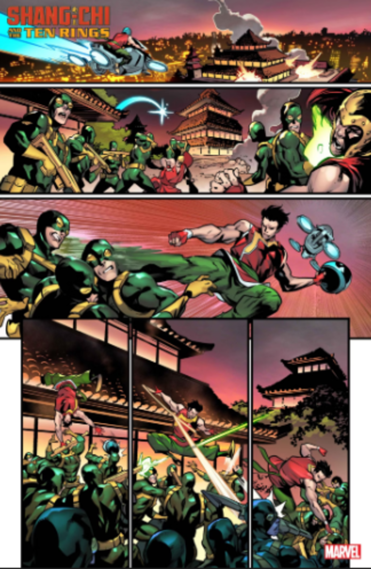 Marvel le da un nuevo e impresionante villano a Shang-Chi