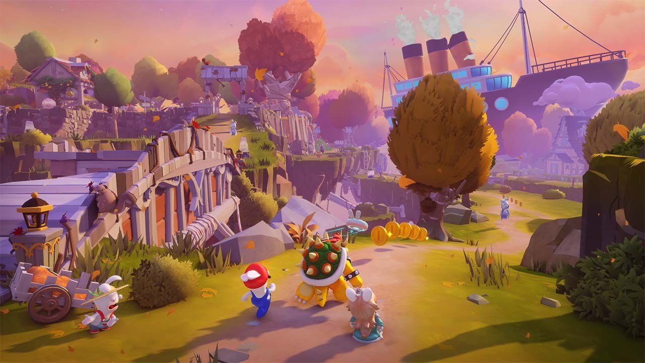 Captura de pantalla de Mario + Rabbids Sparks of Hope
