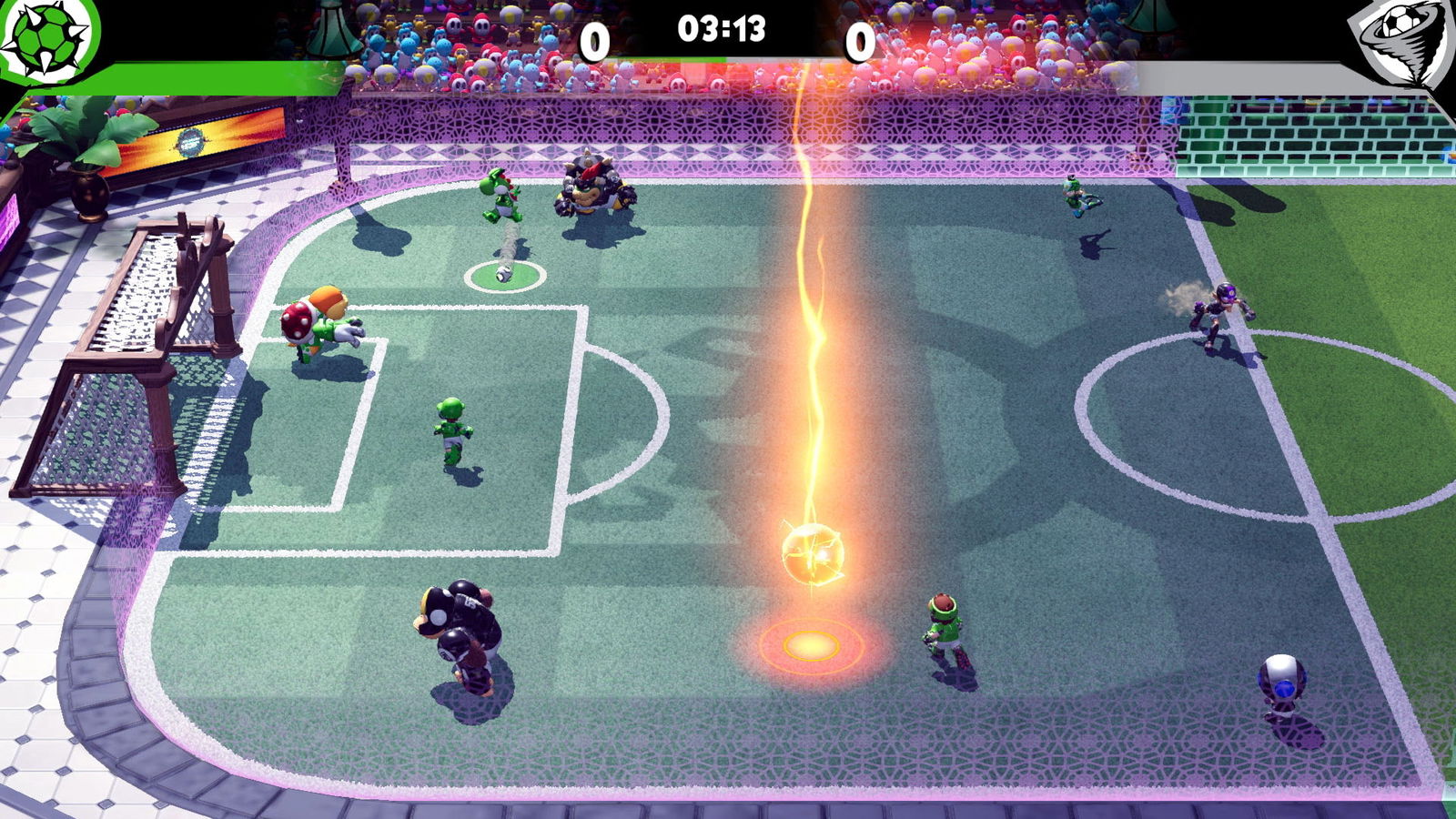 Nintendo España on X: ¡Ya puedes reservar Mario Strikers: Battle League  Football! Descubre cómo conseguir estos ítems y marca un gol por toda la  escuadra:   / X