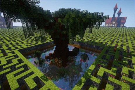 Un jugador de Minecraft crea el laberinto más espectacular que hayas visto en el juego