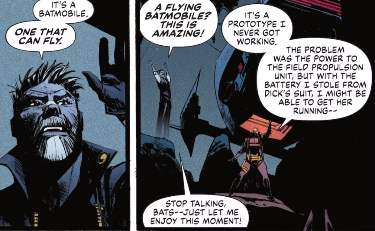 Batman tiene un nuevo Batmóvil con capacidades impresionantes