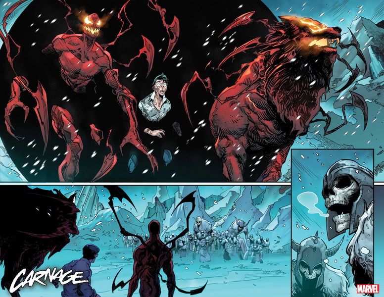 Carnage obtiene su propia mascota y es peor que él