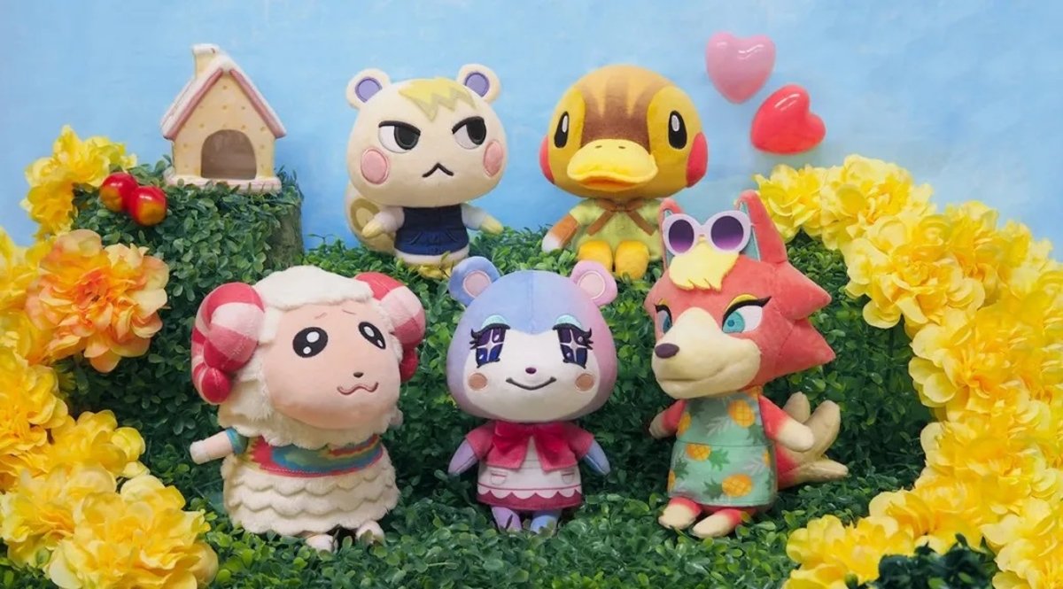 Animal Crossing lanza una irresistible colección de peluches
