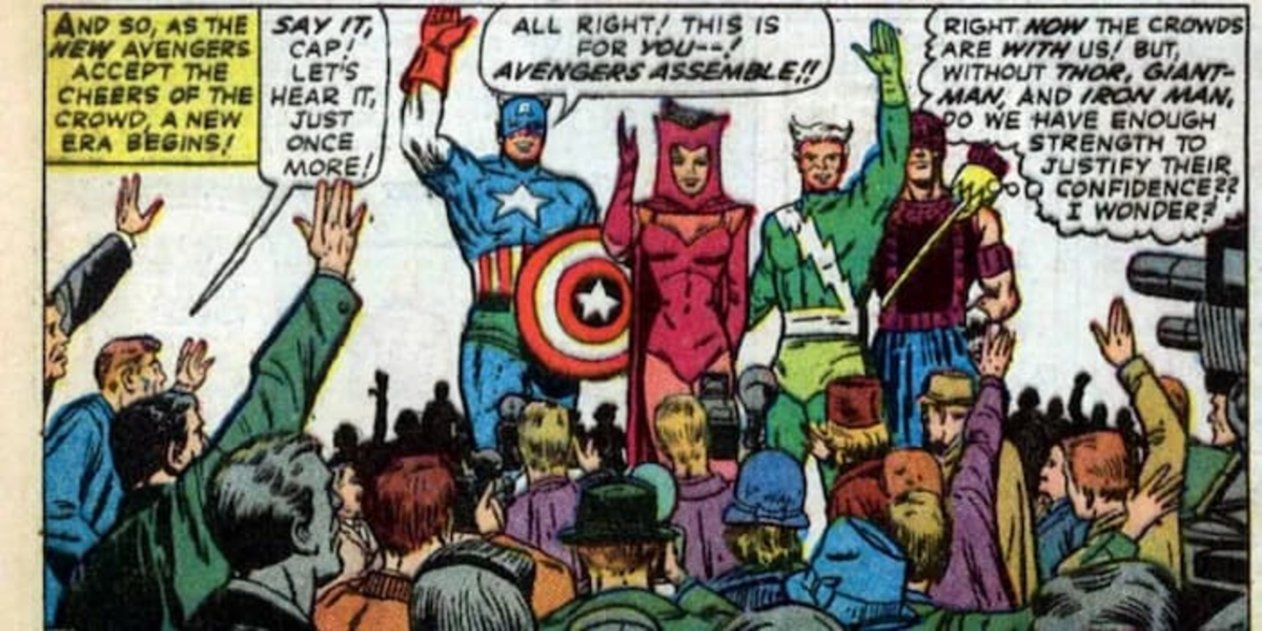 El Capitán América asumió el rol de líder debido a que era la única opción disponible