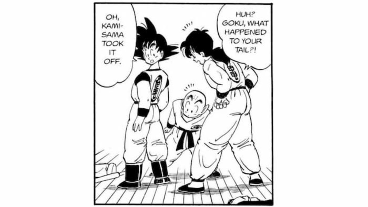 Kami-Sama le ha quitado definitivamente la cola a Goku