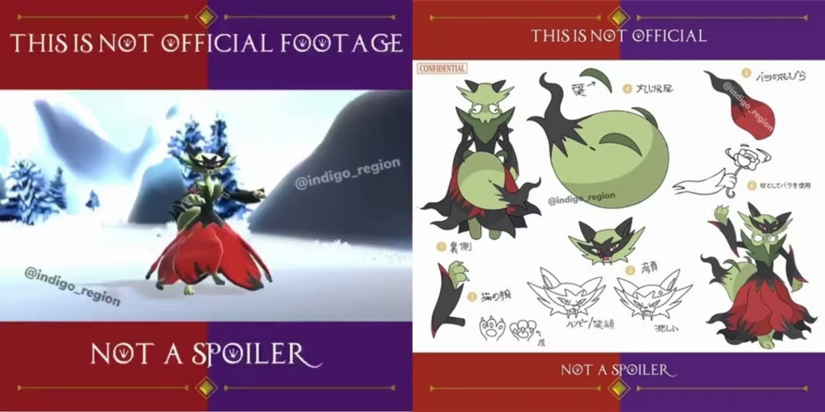 Pok mon Scarlet And Purple Clarifies If The Leaked Sprigatito Final 