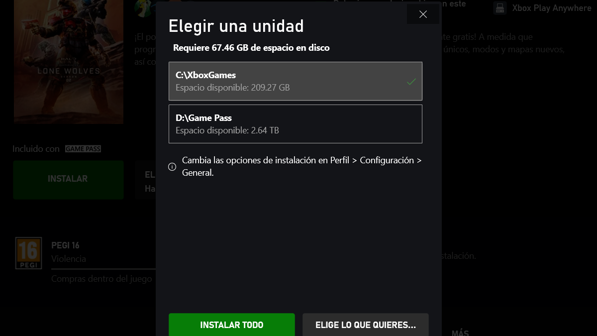 App de Xbox