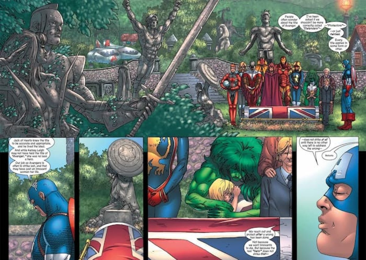 El Capitán América explica el significa de Los Vengadores