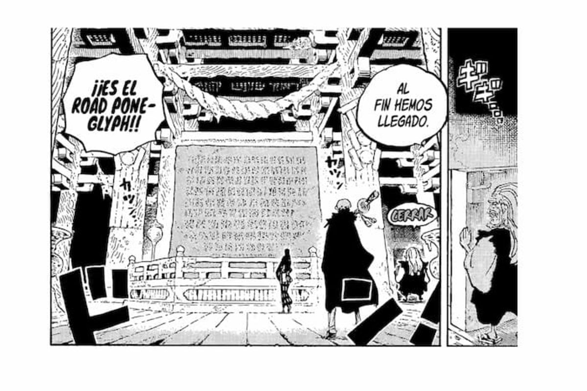 El Road Poneglyph que Nico Robin ha estado buscando desde hace un tiempo