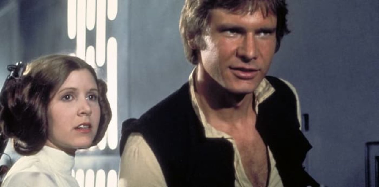 Han Solo y la princesa Leia se han casado en una novela