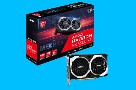 Esta tarjeta gráfica Radeon RX 6500 XT vale poco más de 200 euros y rinde bastante bien Esta tarjeta gráfica Radeon RX 6500 XT vale poco más de 200 euros y rinde bastante bien