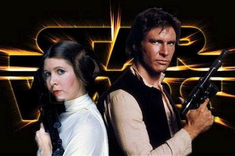 Star Wars revela imágenes inéditas del vestido de novia de Leia en la boda con Han Solo
