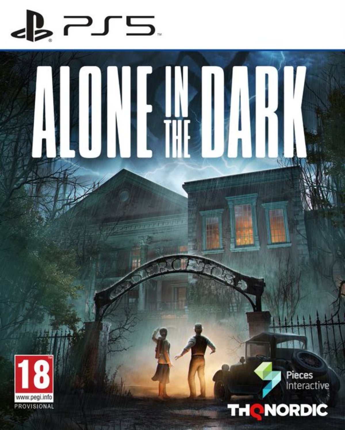 Portada filtrada de Alone in the Dark para PS5