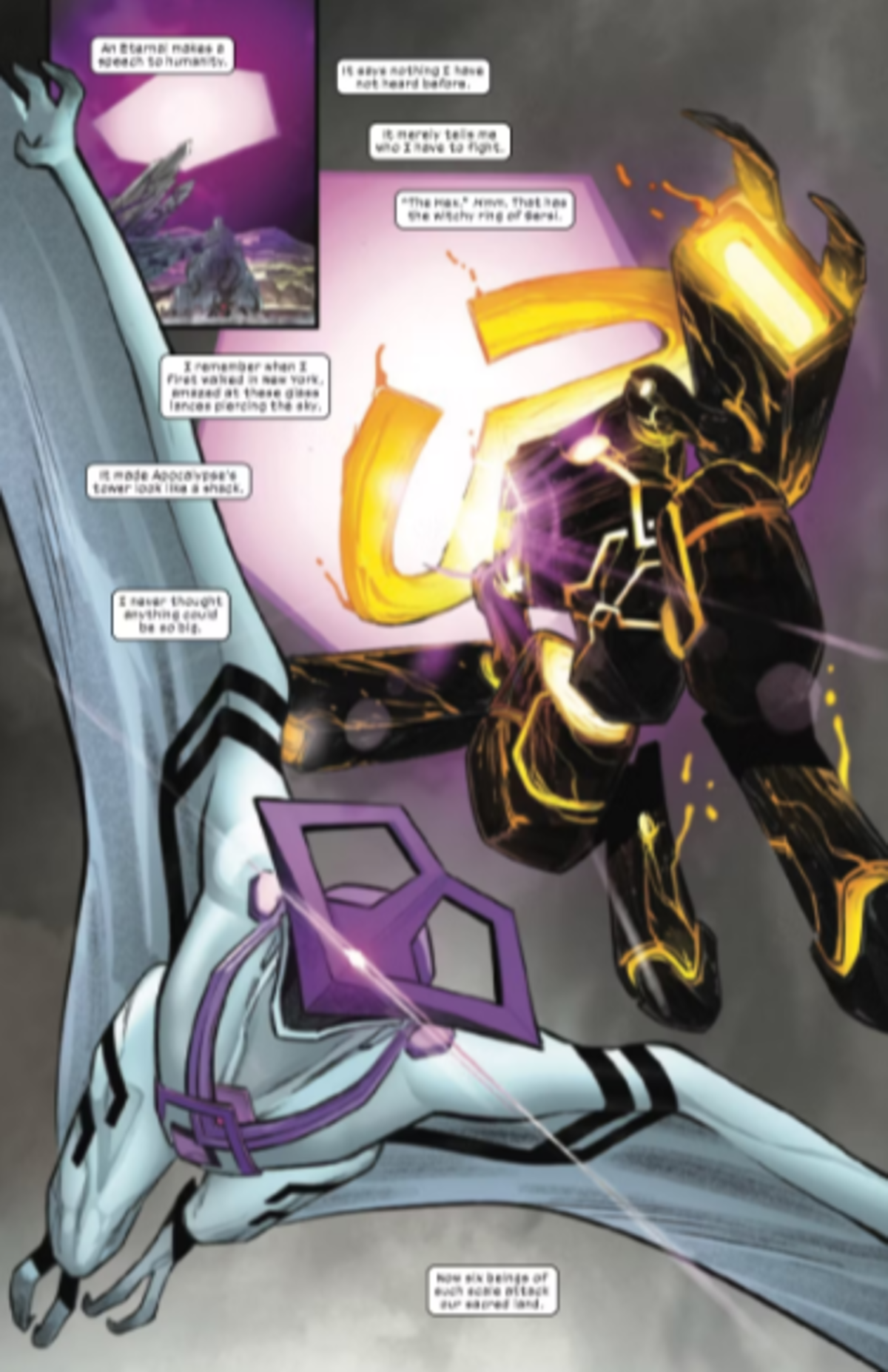 Los Eternos muestran su arma más poderosa para matar a los X-Men