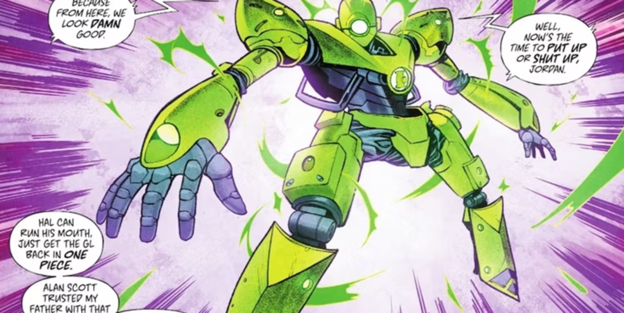 Green Lantern obtiene un impresionante cambio con elementos de Pacific Rim