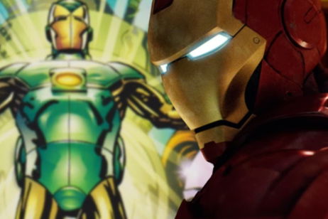 Las armaduras de Iron Man parecen ridículas al lado de las de Green Lantern Las armaduras de Iron Man parecen ridículas al lado de las de Green Lantern