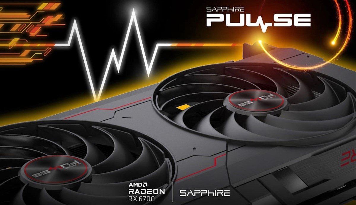Tarjeta gráfica Sapphire Pulse AMD Radeon RX 6700
