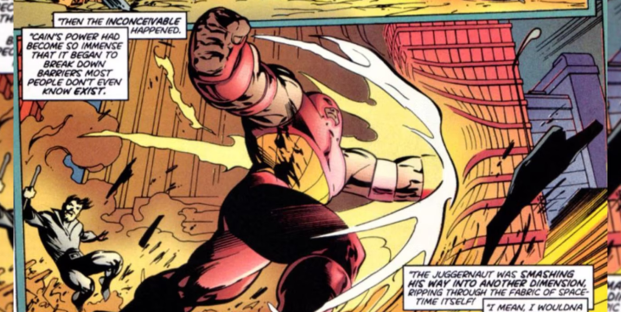 El Juggernaut más poderoso es capaz de destruir las Piedras del Infinito