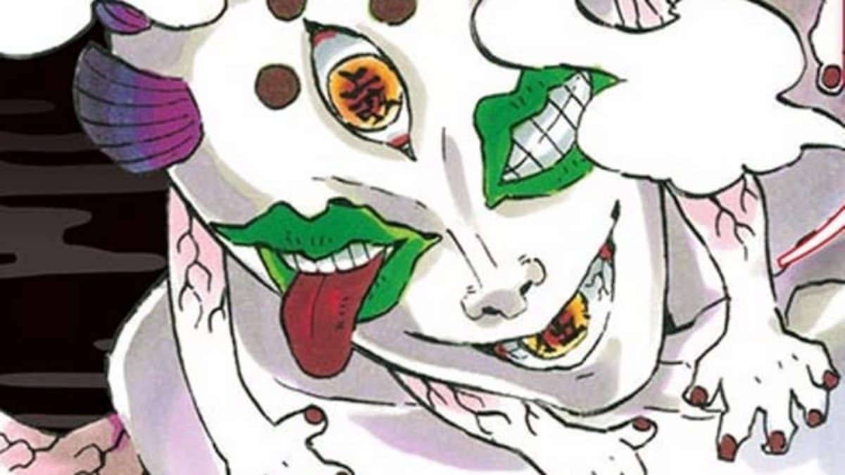 Gyokko, imagen sacada del manga a color.