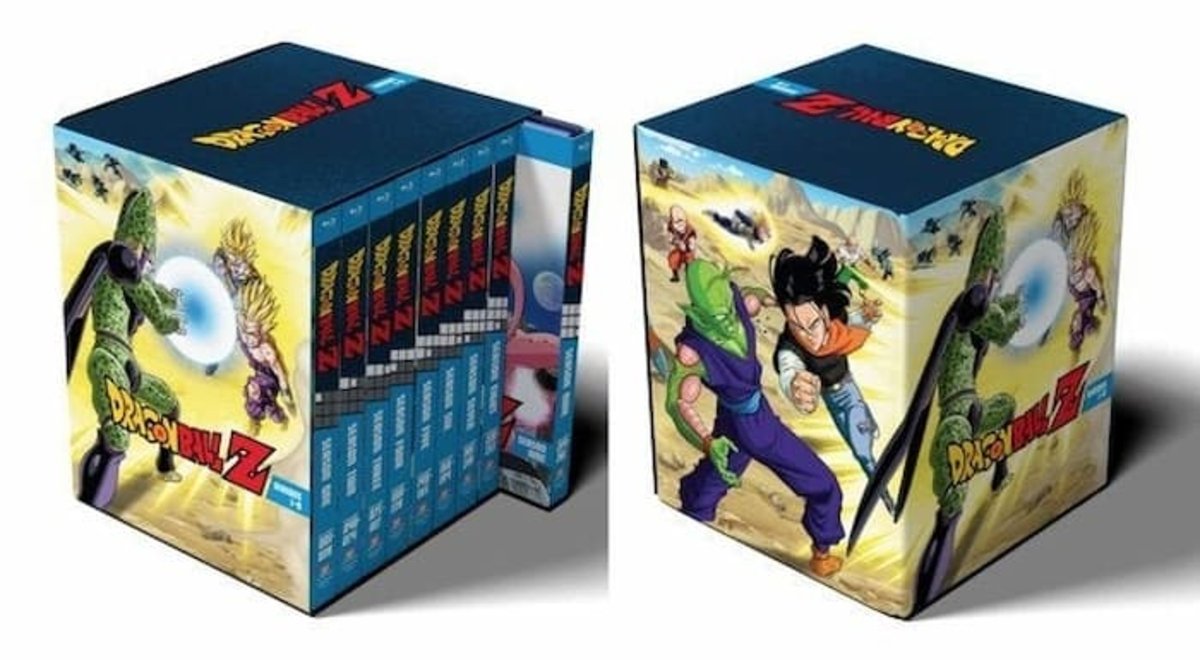 Imagen de una caja de coleccionista de Dragon Ball Z en BluRay