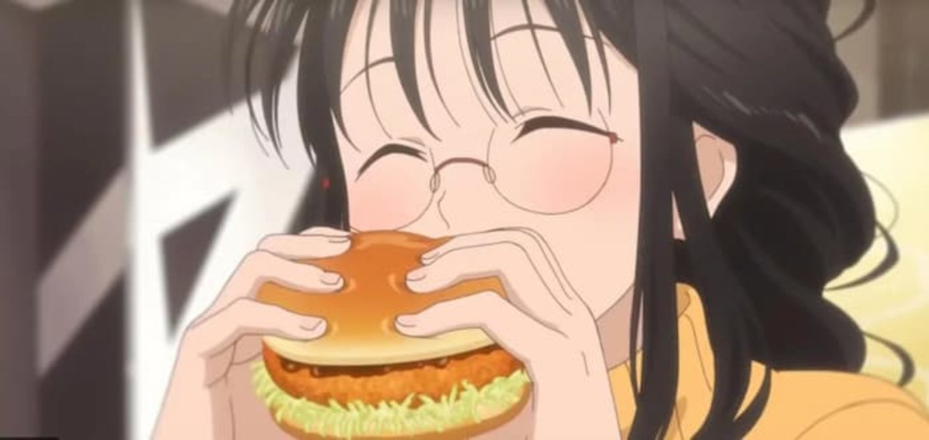 La comida también tiene un trasfondo emocional que se representa en el anime