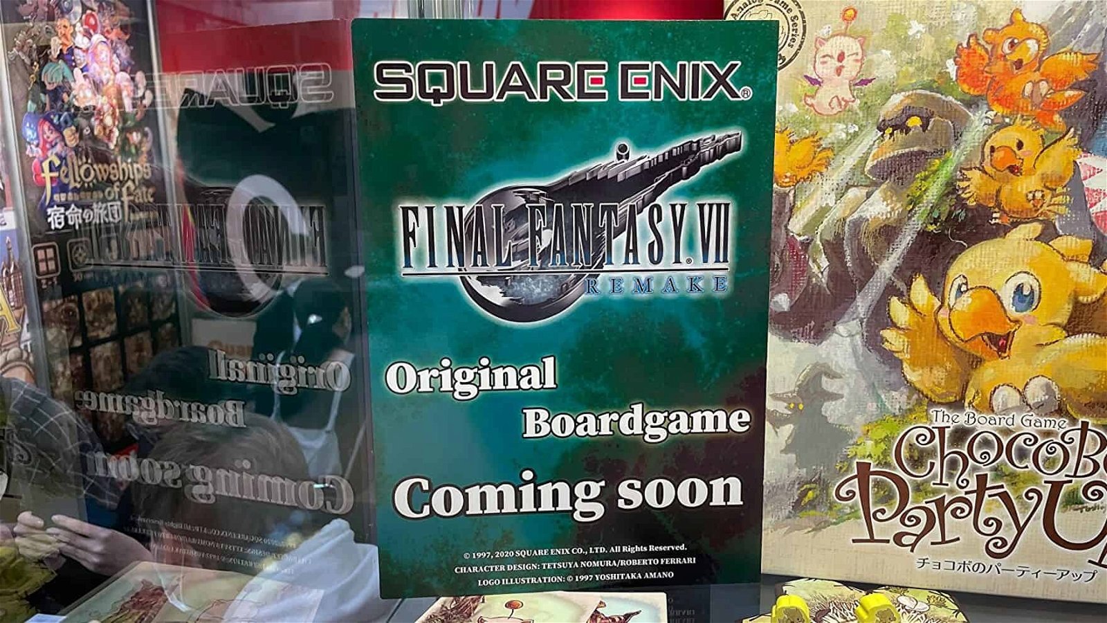 Juego de mesa de Final Fantasy VII Remake