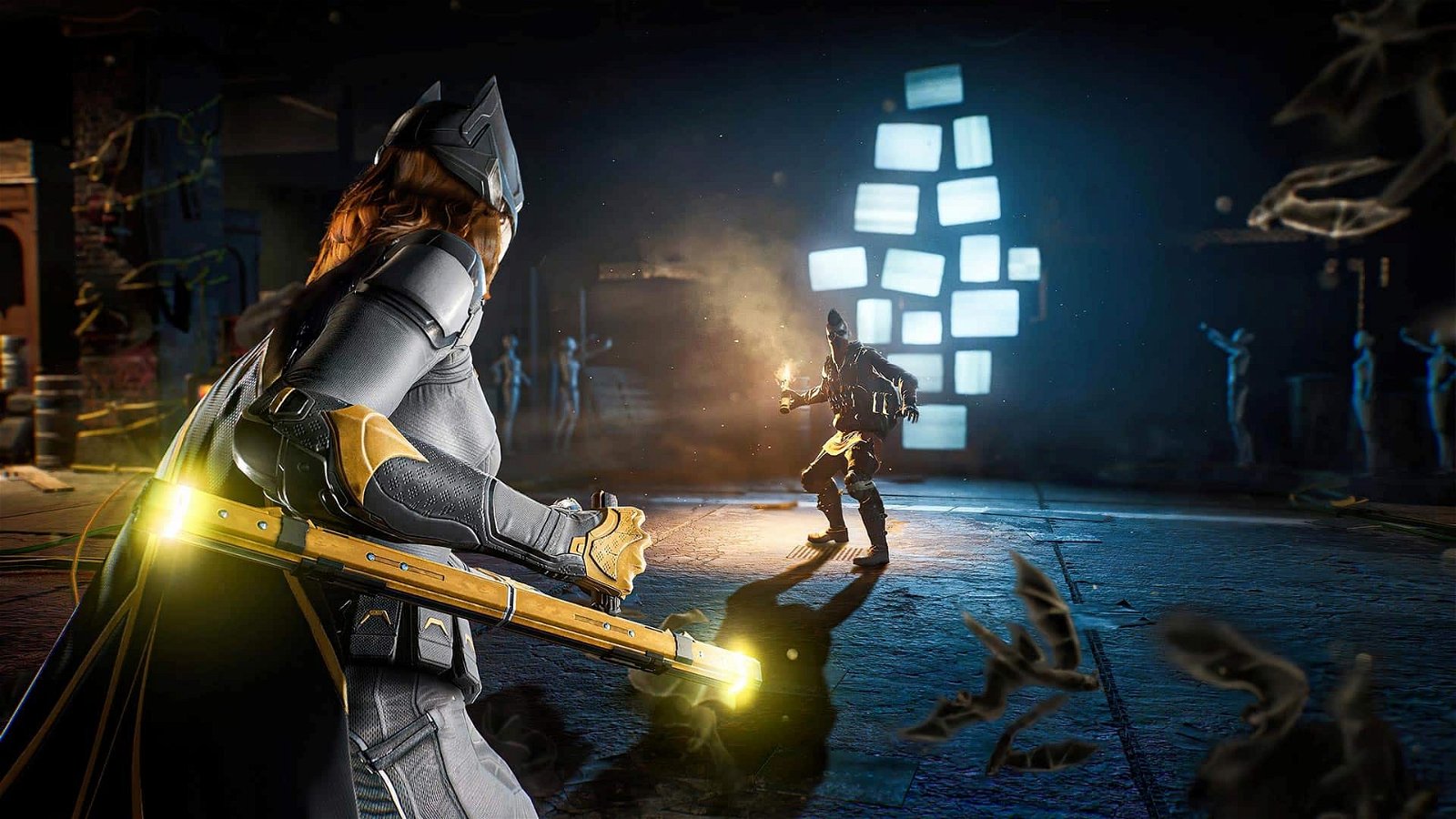 Capturade pantalla de Gothem Knights con Batgirl como protagonista