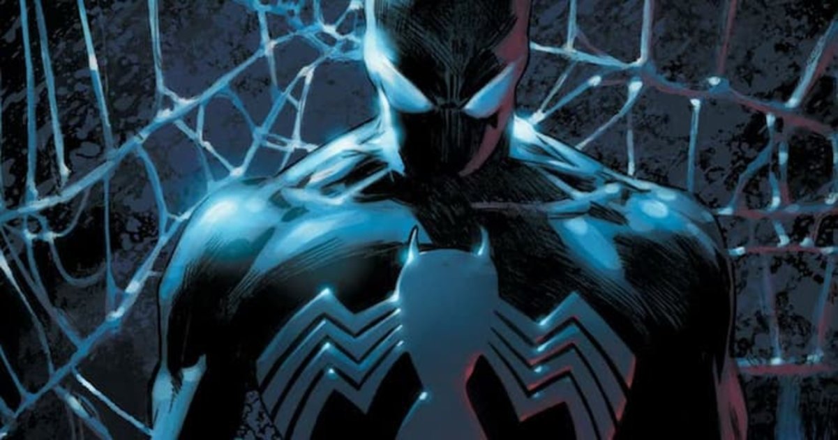Spider-Man con el traje negro del simbionte de Venom