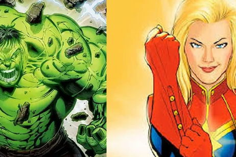 Marvel enfrenta a Hulk con Capitana Marvel para saber quién es el superhéroe más fuerte del UCM Marvel enfrenta a Hulk con Capitana Marvel para saber quién es el superhéroe más fuerte del UCM
