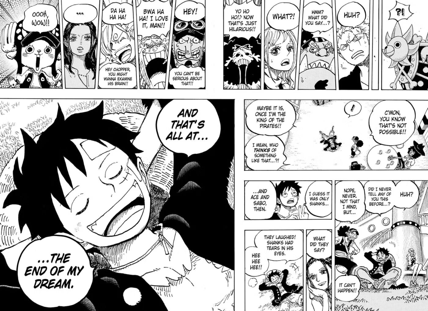 One Piece Revela El Verdadero Sue O De Luffy Y No Es El Que Crees