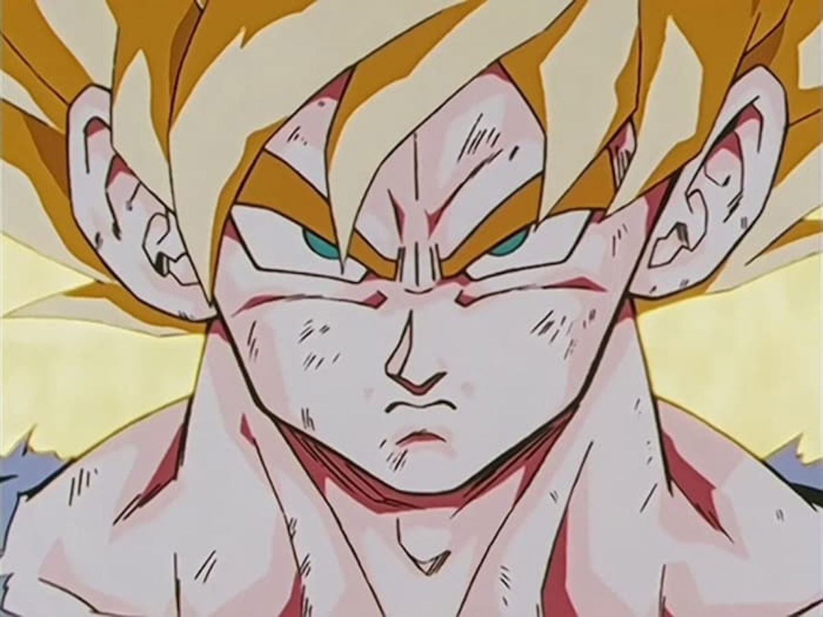 Goku es un guerrero realmente fuerte y el origen de su fuerza tiene que ver mucho con su actitud