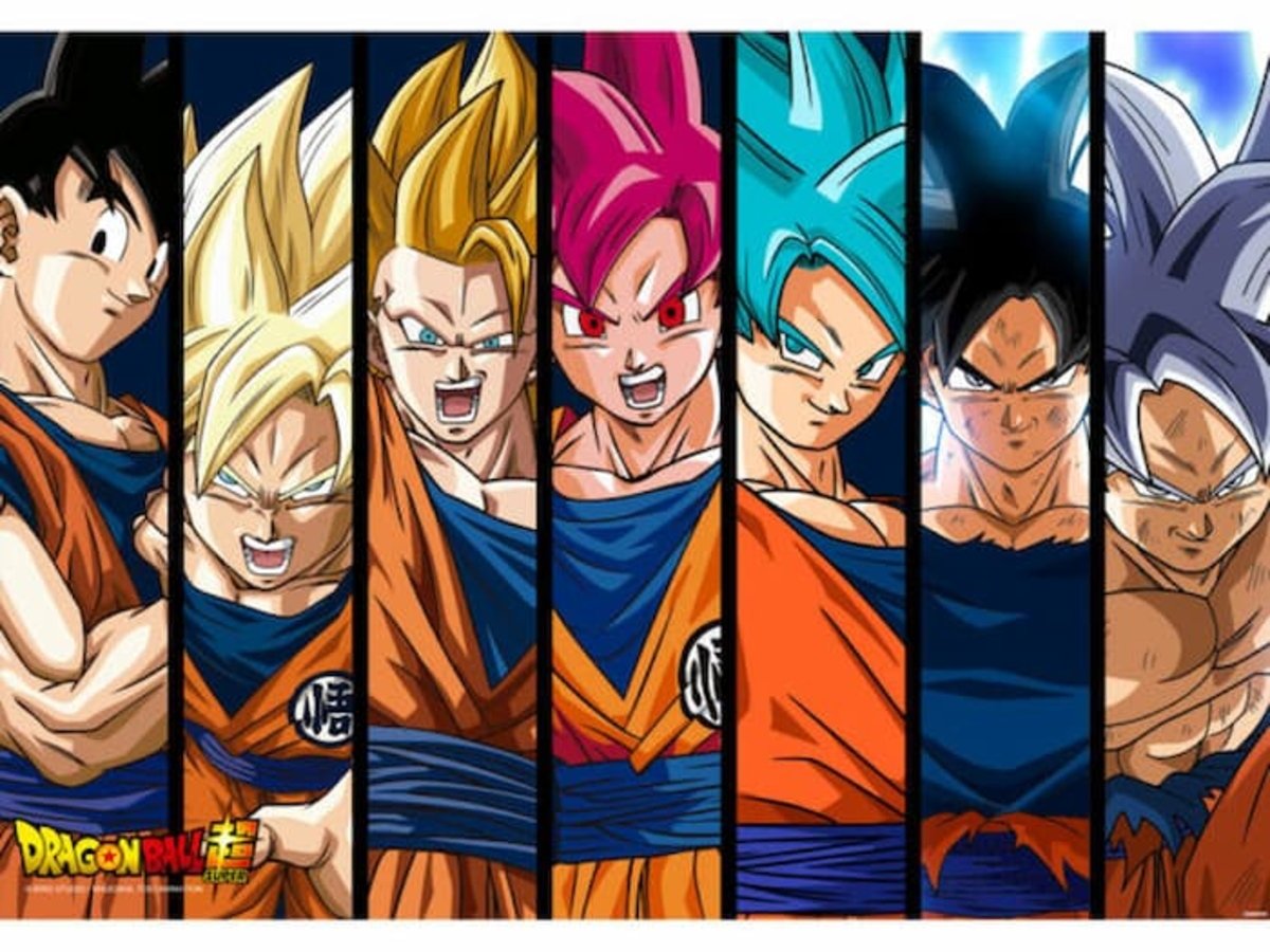 Dragon Ball: esta imagen fusiona todas las transformaciones de Goku y  quiere ser tu fondo de pantalla de móvil