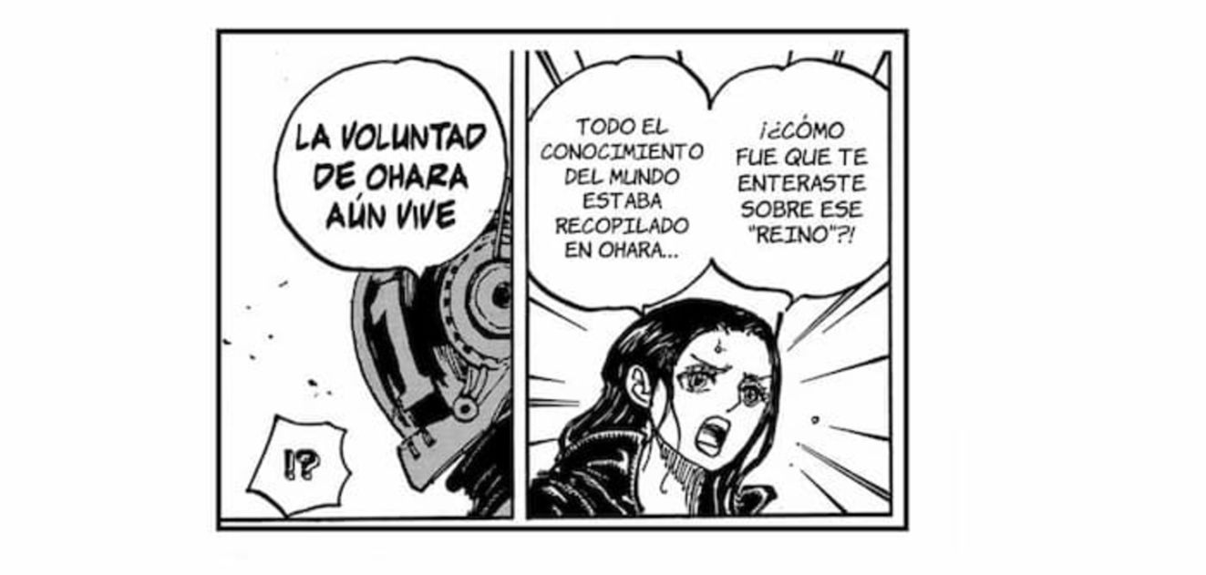 Primeros spoilers del manga One Piece 1066: «La voluntad de Ohara»