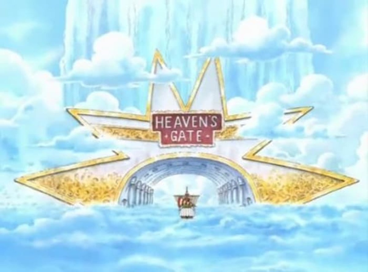 Luffy y su tripulación fueron engañados al creer que no sufrirían ningún tipo de repercusión al no pagar la entrada en las Puertas del Cielo