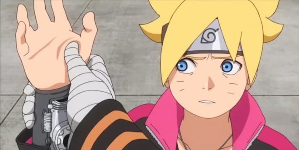 Naruto ha descalificado a Boruto al darse cuenta de que estaba usando herramientas científicas ninja