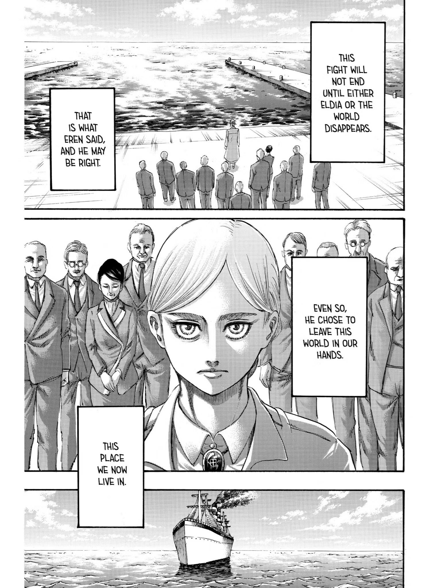 Shingeki no Kyojin: el final del manga explicado