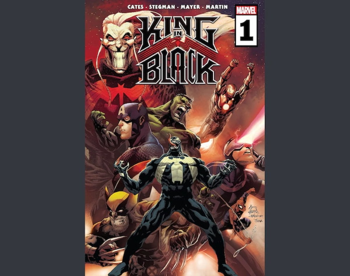 Portada del volumen #1 del cómic King in Black de Marvel