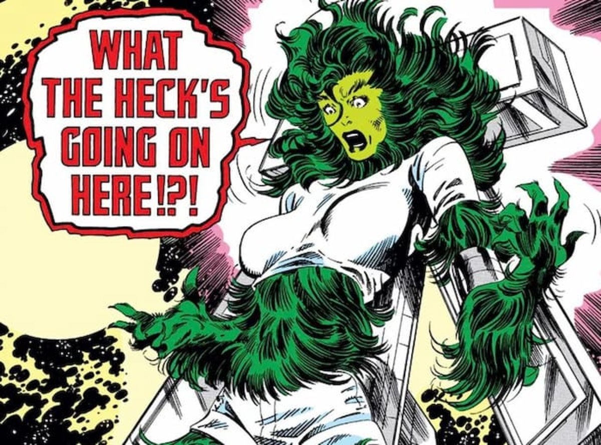 She-Hulk convirtiéndose en She-Xemnu