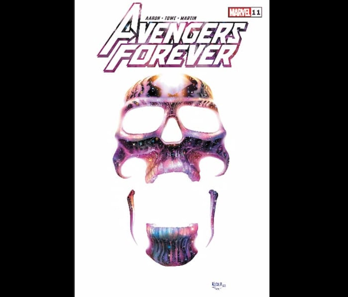 Portada del volumen #11 del cómic Avengers Forever