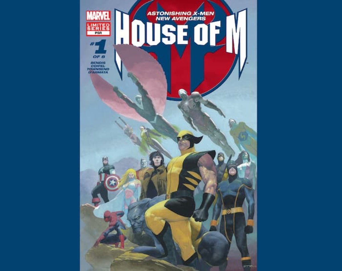 Portada del volumen #1 del cómic House of M de Marvel