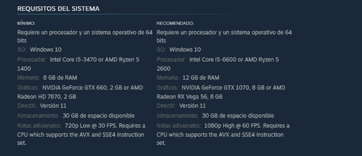 What requirements does your PC need to play on Steam (2022) Weebview