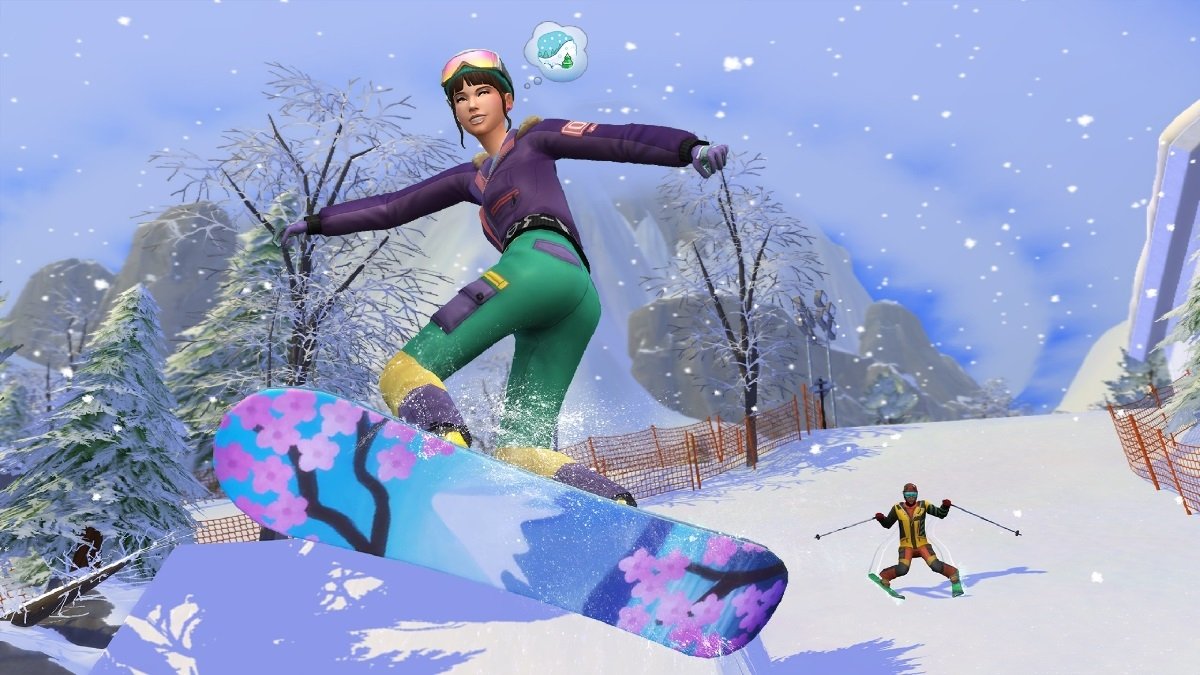 Los Sims 4: Escapada en la nieve