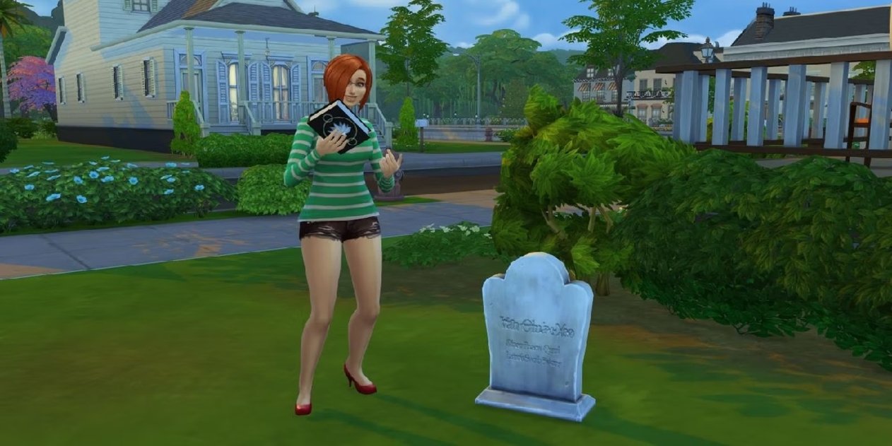 Resucitar a los muertos en Los Sims 4