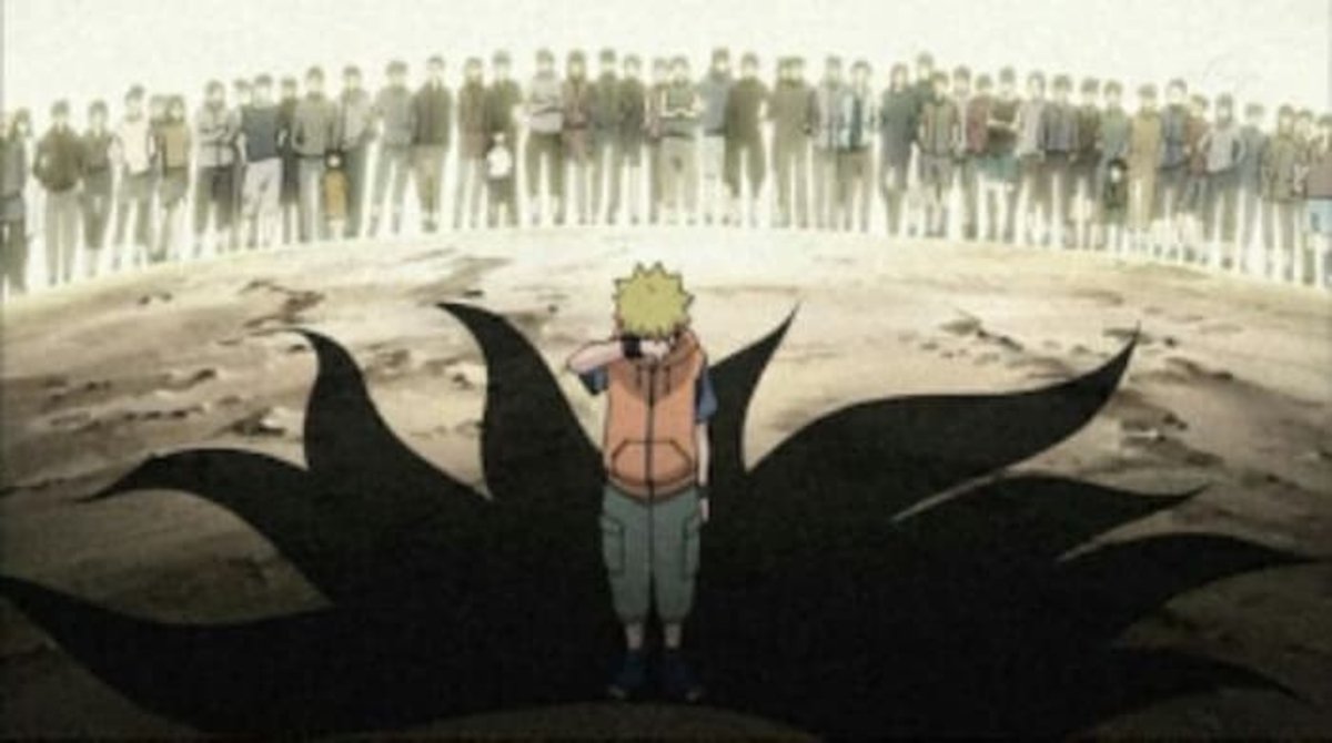 Durante su niñez, Naruto fue rechazado por todos en la aldea
