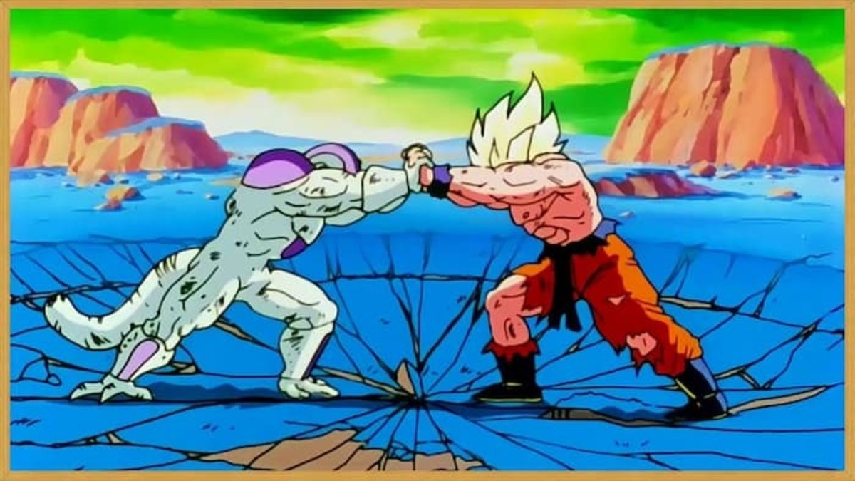 El combate de Freezer y Goku solo duró cinco minutos