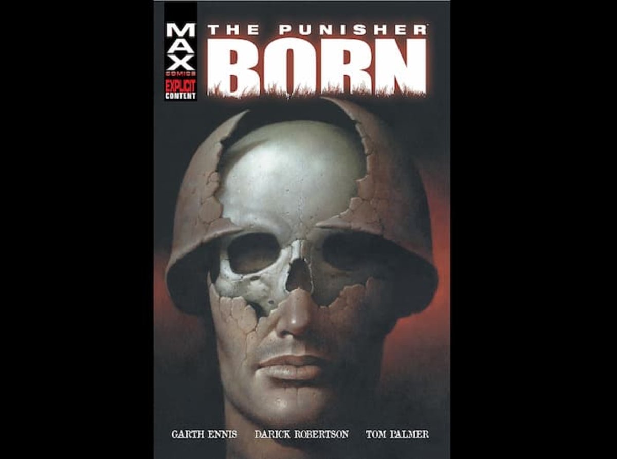 Portada del volumen #1 del cómic Punisher Born de Marvel