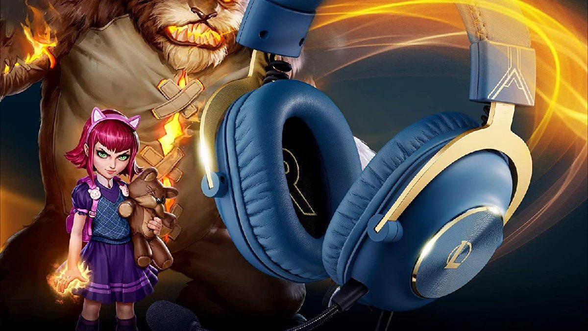 these Logitech headphones are a special edition of League of Legends