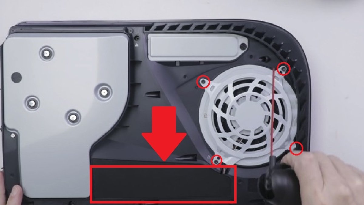 Cómo abrir PS5 para limpiar el polvo