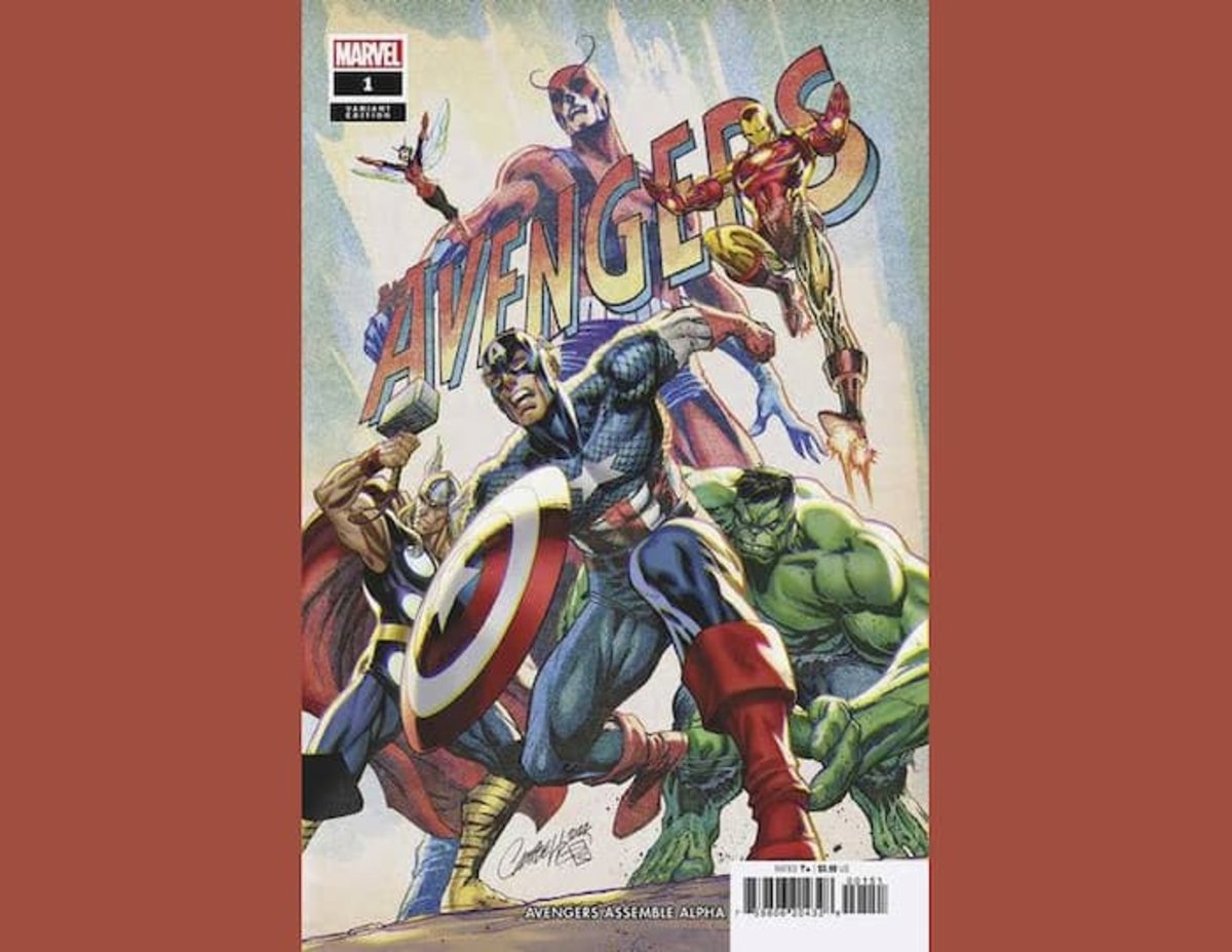 Portada del volumen #1 del cómic Assemble Alpha de Marvel