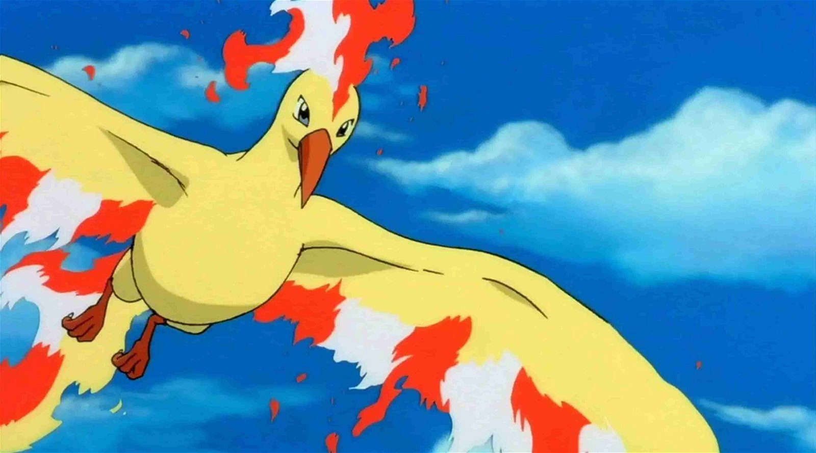 Moltres es el ave legendaria de fuego, perteneciente a la primera generación